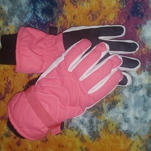 Girls snow gloves